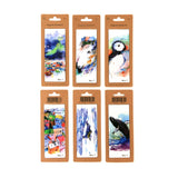 Puffin Summer & Whale dancing | Bookmark