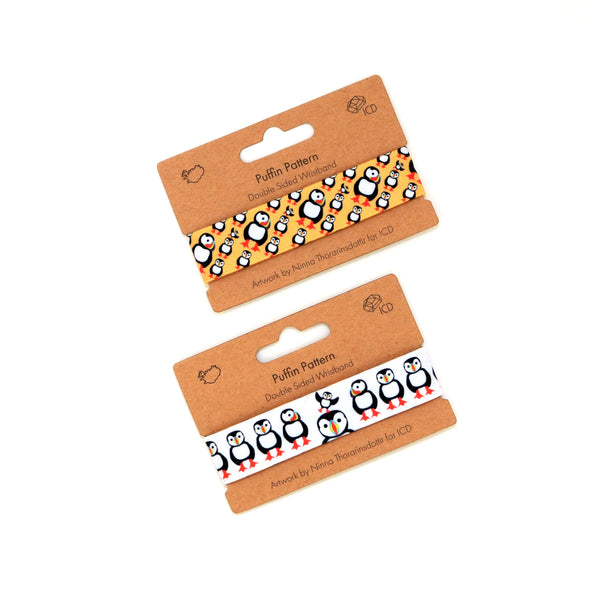 Puffin Pattern | Wristband