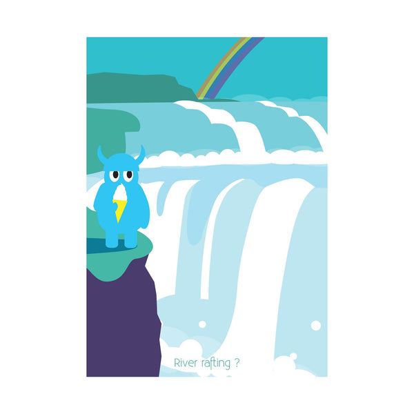 River Rafting? | Postcard