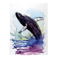 Whale Dancing in the Sky | Poster