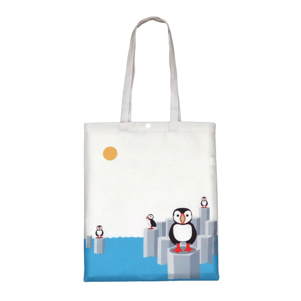 Puffins Gone Wild  | Tote Bag